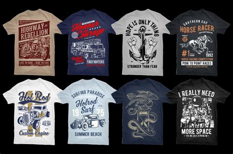 50 Tshirt Designs Bundle 2