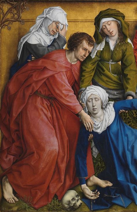Roger Van Der Weyden Descendimiento De La Cruz Detalle Renaissance