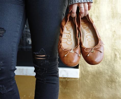 Sam Edelman Felicia Flats In Saddle Leather One Year Use Review