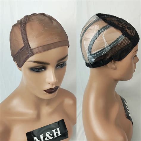 Full Lace Frontal Lace Wig Cap Adjustable Strap Wig Weaving Cap