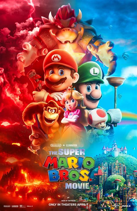 The Super Mario Bros Movie 18x28 45cm70cm Poster