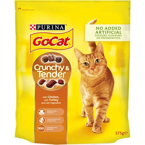 If you're concerned about proper feline nutrition, ingredient quality, allergies, nutrition. Go-Cat Crunchy and Tender Chicken and Turkey Dry Cat Food ...