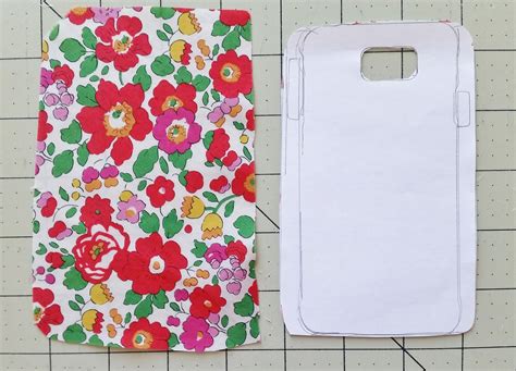 Diy Fabric Covered Phone Case