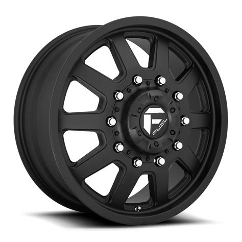 Fuel Dually Wheels Ff09d 10 Lug Front Wheels And Ff09d 10 Lug Front