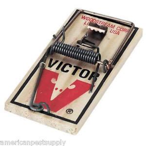 Victor Metal Pedal Mouse Traps Pack Victor Snap Trap Wooden Mice Traps