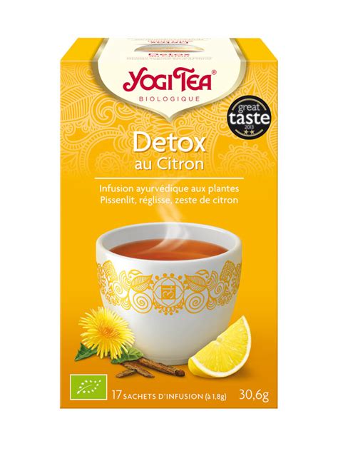 Yogi Tea Detox Of Lemon 17 Sachets Buy At Low Price Here