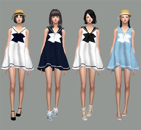 Sailor Dress세일러 원피스여자 의상 Sailor Dress Sailor Dress Women Costumes