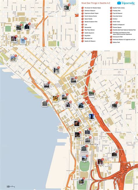 Cruise Ship Port Seattle Map