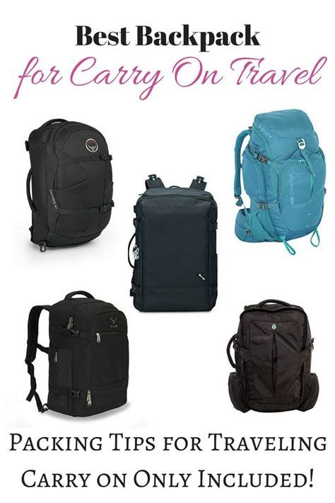 Best Carry On Backpack 2019 The Best 40l Backpack For Travel Best