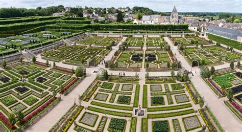 Chateau Villandry Jardins Panoramique Avec Images Jardin Potager