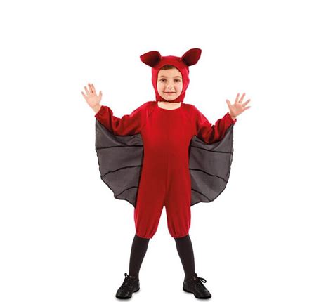 Disfraz De Murciélago Rojo Para Niño