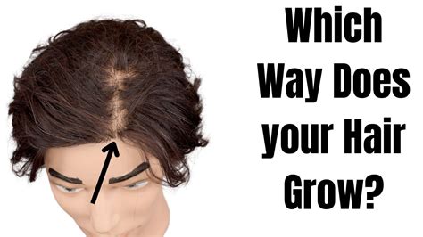 How To Know Which Way Your Hair Grows Thesalonguy Youtube