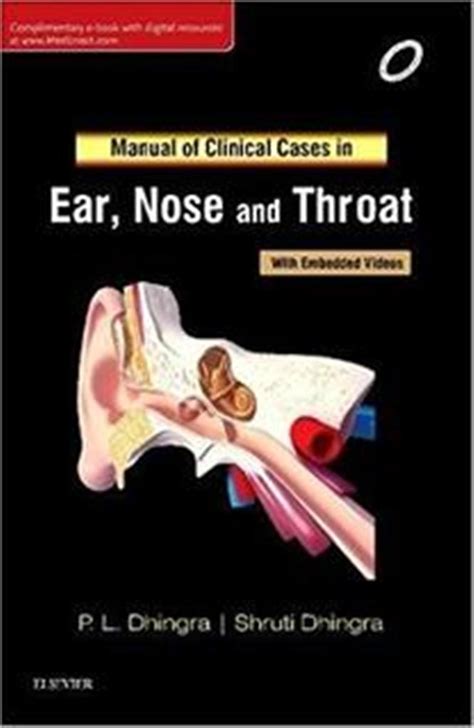 Manual Of Clinical Cases In Ear Nose And Throat 1e Bazaar