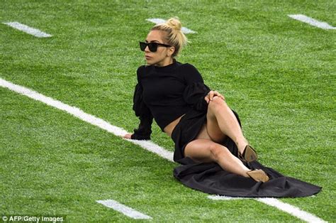 Uh Oh Lady Gaga Playfully Rolled Around In Front Of The Camera But Accidentally Revealed Her