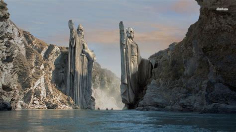 Gate Of Argonath Lord Of The Rings Hd Wallpaper Lord Of The Rings