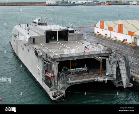 Us Navy High Speed Wave Piercing Catamaran Hsv2 Swift In Casablanca