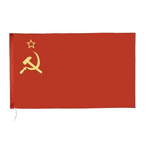 Buy 1pc Ussr Flag 90150cm Cccp Red Revolution Union