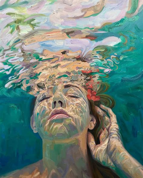 These Stunning Underwater Paintings By Isabel Emrich Will Take Your Breath Away In