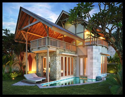 Architecture Balinese Style House Designs Natural Home Plans