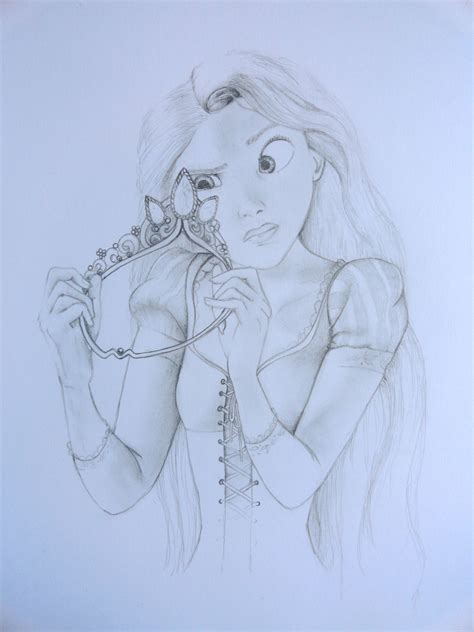 Tangled My Drawing Of Rapunzel Pascal Tangled Tangled Rapunzel