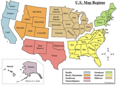 Regions Of The United States Teaching Geography Homeschool Social