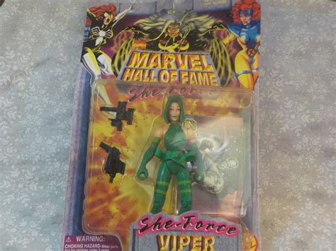 Marvel Hall Of Fame She Force Viper 1997 Action Figure Sealed Etsy