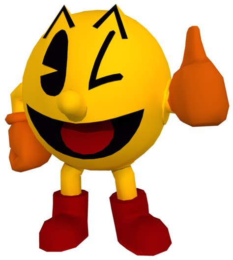 Official Pac Man World 3 Render Pac Thumb Up By Crazy Otto On Deviantart