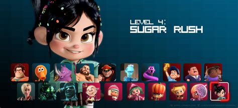 Wreck It Ralph 2 Characters Artstation All Disney Princesses From