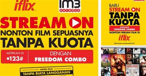 Total 5gb (1gb bulan pertama, 2gb bulan selanjutnya) periode bundling 3 bulan. Cara Nonton FILM Bebas Kuota Indosat Ooredoo Iflix ...
