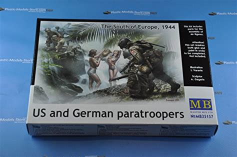Masterbox Us And German Paratroopers The South Of Europe Master