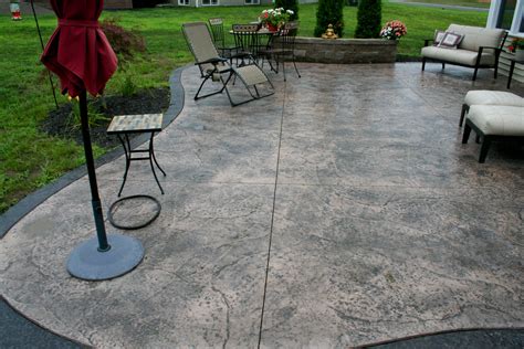 I love the product it doesn't expire you can let it sit, it always going to be there for you. Concrete patio designs, Poured concrete patio, Concrete patio