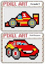 Des nombreux exemples à imprimer gratuitement avec plusieurs je vous propose… générateur pixel art : Pixel Avec Des Carreau Cycle 28 - La Symetrie Par Le Pixel Art L Ecole De Crevette - Free ...