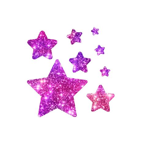 Interesting Art Stars Glitter Sparkle Sticker By Misspink