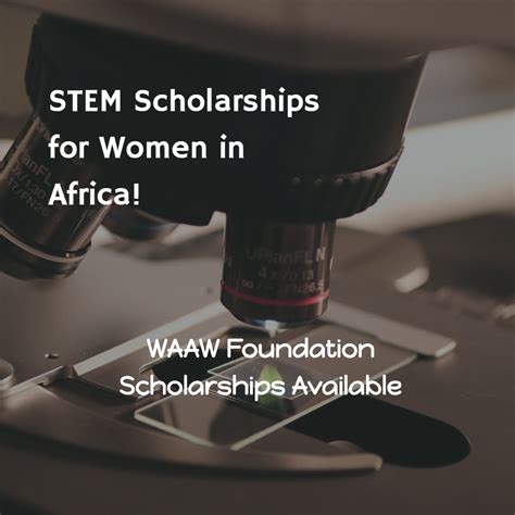 Waaw Foundation Scholarships International Scholarships