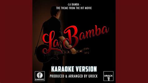 La Bamba From La Bamba Karaoke Version Youtube