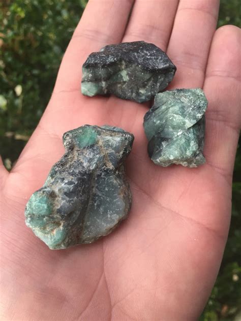 Raw Emerald Rough Emerald Emerald Gemstone Healing Crystal