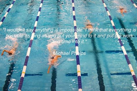 Swimming Success Quotes Wallpaper Image Photo