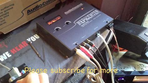 The epicenter detects bass harmonics, then digitally recreates the underlying fundamental for the incredible punch and impact of live music. testing audio control THE EPICENTER - Just small test ...