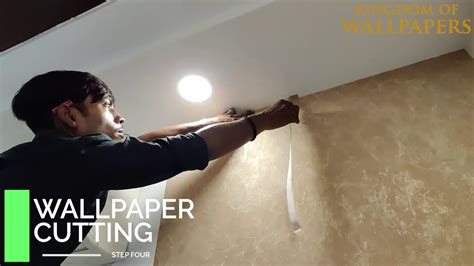How To Apply Wallpaper On Wall With Glue Wallpaper With Adhesive