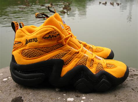 Looking for the outfit for sport or streetwear? adidas Crazy 8 "Lakers Snakeskin" - SneakerNews.com