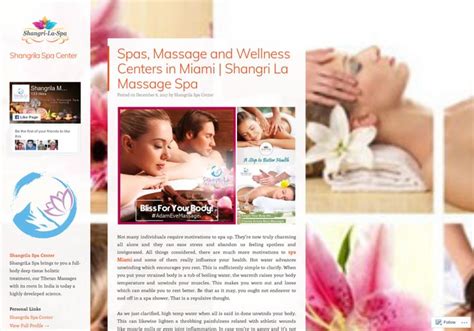 Spas Massage And Wellness Centers In Miami Infographic Wellness Center Massage Spa Massage