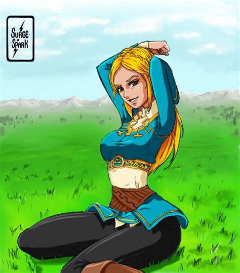 Princess Zelda Botw By Surge Spark On Deviantart