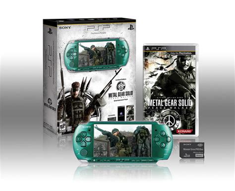 Theangryspark Metal Gear Solid Psp Bundles Announced And Detailed