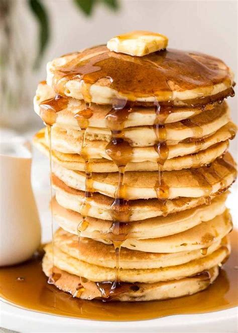 Fluffy Pancakes Quick And Easy No Fail Recipe In 2020 Fluffy