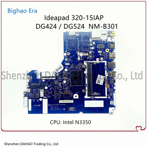 For Lenovo Ideapad 320 15iap Laptop Motherboard Dg424 Dg524 Nm B301