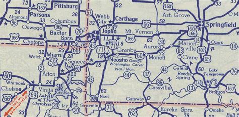 Detailed Kansas Road Map