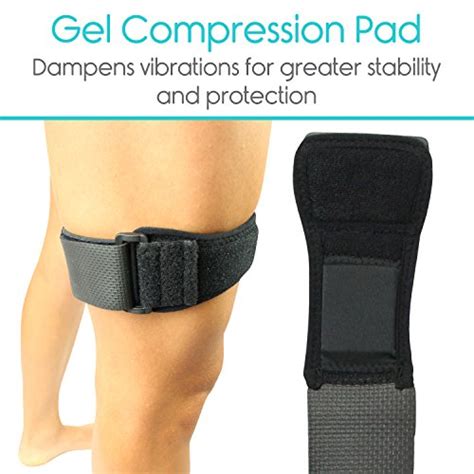 Vive It Band Strap Iliotibial Band Compression Wrap Outside Of Knee Pain Hip Thigh And Itb