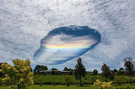 Magical Cloud Formation Over Eastern Victoria Australia Clouds