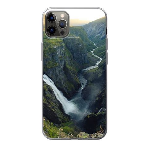 Muchowow Handyhülle Wasserfall In Norwegen Handyhülle Apple Iphone 12 Pro Max Smartphone