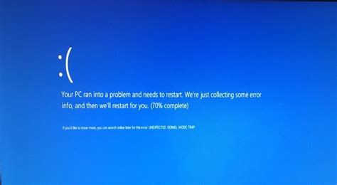 Unexpected Kernel Mode Trap Bsod How To Fix